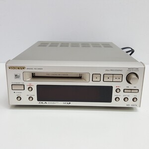 【 MD-105TX 】ONKYO オンキョー　MDデッキ ジャンク品 