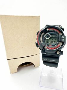 【Gショック1円〜】G-SHOCK CASIO 2代目 フロッグマン DW-8200-1B 腕時計 メンズ 中古 94B58W