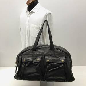 KZ8589★PORTER : 希少 HORSEMAN レザーボストンバッグ★茶 定価￥69,300- ホースマン 馬革