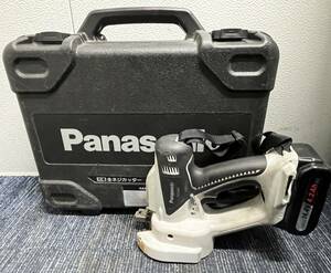 【極美品】Panasonic パナソニック 14.4V 充電式全ねじカッター EZ4540LS2S-B バッテリ2個(14.4V 3.3Ah) 充電器 ケース付 2377