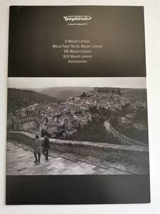 △フォクトレンダー 2017年【カタログ】レンズではありません M-Mount Lenses Micro Four Thirds Mount Lenses VM Mount Lenses SLR Mount 
