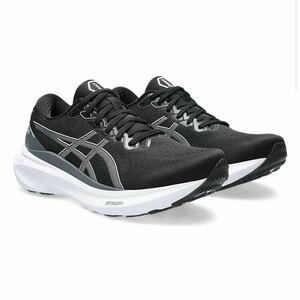 アシックス ASICS GEL-KAYANO 30 ゲルカヤノ30 1011B548 メンズ 陸上/ランニング ランニングシューズ 2E : ブラック×グレー asics