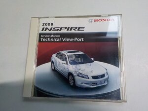 h4462◆CD HONDA Service Manual Technical View-Port 2008 INSPIRE (ク）