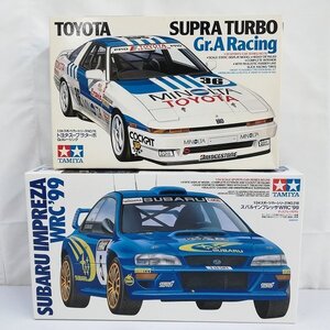 mV369b [未組立] タミヤ 1/24 トヨタ スープラ ターボ Gr.Aレーシング スバル インプレッサ WRC | プラモデル S