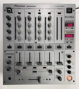 ★100円スタート！奇跡の新品同様品★Pioneer DJM-600★海外仕様(日本国内でも使用可能！)★通電・音出し・動作確認済み