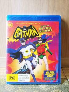 Blu-Ray Batman Return of The Caped Crusaders 新品未開封