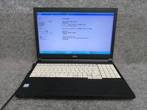 富士通 LIFEBOOK A576RX i3-6006U Bios確認 ジャンク 0872