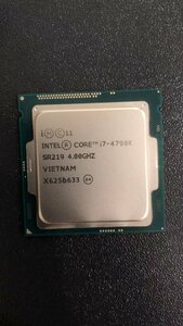 CPU インテル Intel Core I7-4790K プロセッサー 中古 動作未確認 ジャンク品 - A488