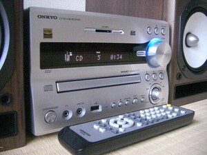 〓2019年製〓　ONKYO X-NFR7FX(D) CD/SD/USBレシーバーシステム、ハイレゾ対応★元箱入りのお買い得品です。在庫ごく少量品。