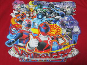 ◇新品！キュウレンジャー長袖Tシャツ１２０ｃｍ赤◇