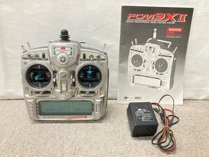 99B◆通電OK◇JR PROPO JRプロポ PCM9XII 72MHz WORLD STANDARD REMOTE CONTROL RC ラジコン用 送信機 プロポ 取説付◆