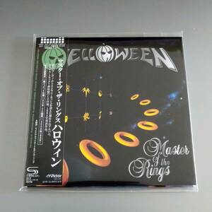 紙ジャケ　　SHM-CD　　　HELLOWEEN　　　/　　 MASTER　OF　THE　RINGS　　2CD　 　紙ジャケット　　国内盤　　　