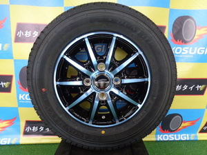 未使用展示品　シュナイダーRX10-K 3.5J-12 4H100 +42　オールシーズンマックスVA1　145/80R12　軽トラ　軽バン　新品セット　神奈川県