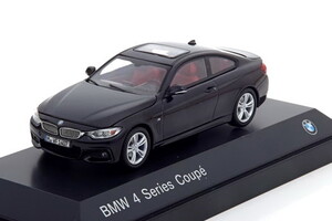 京商 1/43 BMW 4シリーズ F32 クーペ 2014 ブラック BMW特別版 Kyosho 1:43 BMW 4er Coupe　80422318856