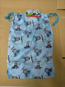 きかんしゃトーマス 巾着 きんちゃく ビニール バッグ Thomas the Tank Engine Thomas & Friends drawstring bag 