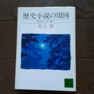 歴史小説の種類 歴史エッセイ集1 井上靖 講談社文庫