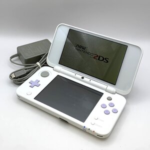 1円～/Nintendo/任天堂/ニンテンドー/New/2DS/LL/ホワイト/ラベンダー/付属品付/ゲーム/本体/おもちゃ/動作確認済/ジャンク/I003