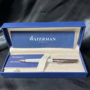 ボールペン★WATERMAN★メトロポリタンDXホワイトBP★箱付き★大丸松坂屋百貨店にて購入★ウォーターマン