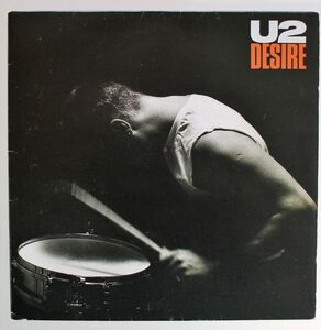 T-839★ 美盤 UK盤 U2 Desire / Hallelujah Here She Comes IS 400