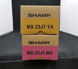 SHARP シャープ　純正トナー　MX-23JT MA/YA　2色セット　新品未開封品