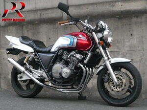 プリティー HONDA CB400FOUR NC36 ～ 4-1管 50.8π ALサイレンサー メッキ マフラー