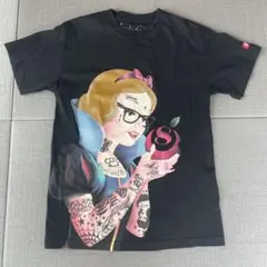 flossinフロッシン 白雪姫 Tシャツ 黒 タトゥー