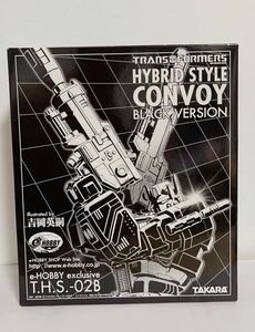 トランスフォーマー e-HOBBY限定 ハイブリッドスタイル THS-02B コンボイ ブラックバージョンTRANSFORMERS CONVOY BLACK VERSION TF