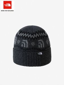 Half Dome Nordic Wool Beanie ザノースフェイス ハーフドーム ノルディック ウール ビーニー／ニットキャップ チャコール灰 NN42432-ZC／F