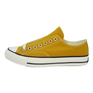 未使用 CONVERSE ADDICT コンバースアディクト 29cm CHUCK TAYLOR CANVAS OX 1AD249 チャックテイラー キャンバス GOLD 70016336