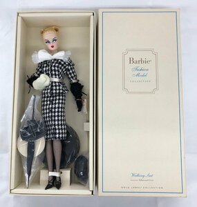 【ほぼ未使用品】 Barbie（バービー） Fashion Model COLLECTION Walking Suit GOLD LABEL COLLECTION (管理番号：060111）