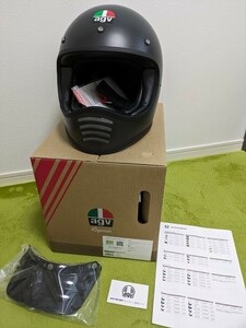 未使用品　ヘルメットとサマーグローブのセット　AGV X101 ヘルメット XLサイズ アジアンフィット　