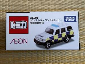 イオン トミカ 第47弾 トヨタ ランドクルーザー 英国警察仕様 AEON チューニングカーシリーズ 未開封