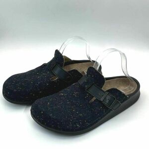 希少★ビルケンシュトック アントワープ　ネイビー　28.0cm ウールネップ　BIRKENSTOCK　footprints　フットプリンツ　ANTWERPEN