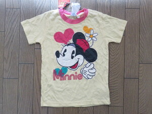 【新品】Minnie半袖Ｔシャツ　１３０　黄色