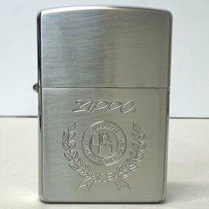 【86】 ZIPPO SINCE 1932 WIND PROOF LIGHTER ジッポー 火花のみ確認 シルバーカラー 2001年製