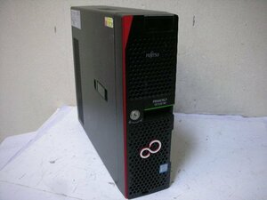 Fujitsu PRIMERGY TX1320 M3 SASモデル(Xeon QuadCore E3-1230 V6 3.5GHz/16GB/SAS 2.5インチ 600GB x 2)