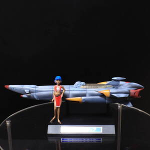 バンダイ　ふしぎの海のナディア 1/20 ナディア 1/700 ノーチラス号 第二世代型惑星間航行用亜光速宇宙船ヱルトリウム 塗装済 完成品