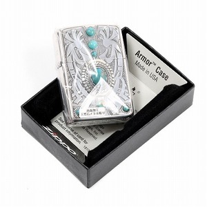 Zippo ジッポー　ZP インディアンスピリット ココペリ ターコイズ 新古品未使用 箱付き 定価16000円 