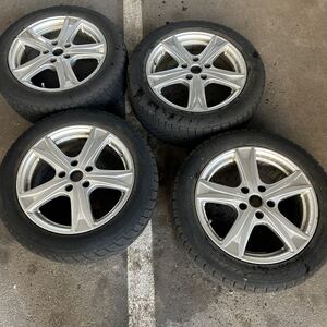 【倉庫一掃】【中古品】【215/55R17】【スタッドレス】【GOODYEAR】【5x114.3】【17x7J】【激安】