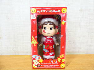 ◇未開封品 FUJIYA 不二家 2009 PEKO’S DOLL ペコズドール HAPPY CHRISTMAS ハッピークリスマス ペコちゃん 人形 置物 ⑨ ＠80(11) 