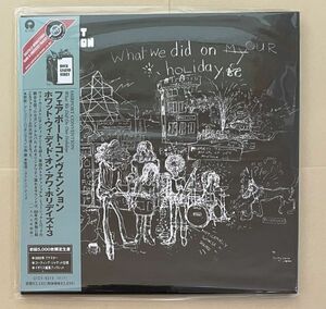 FAIRPORT CONVENTION What We Did On Our Holidays ホワット・ウィ・ディド・アワ・ホリデイズ+3（CD) 紙ジャケット