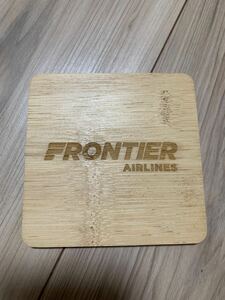 非売品★Frontier Airlines コースター★