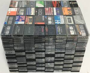 ★☆シ473 中古 カセットテープ 大量 800本 まとめ売り SONY TDK maxell DENON Scotch BASF NATIONAL TOSHIBA HITACHI Lo-D SANYO That