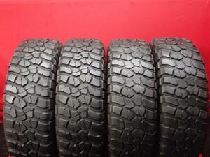 中古タイヤ 255/75R17 111/108Q 4本セット BFグッドリッチ マッドテレーン T/A KM2 BFGoodrich MUDTERRAIN T/A KM2 7/5.5分山 ジープ