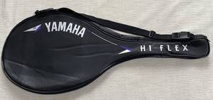 テニスラケットケース 軟式 YAMAHA/ヤマハ H1 FLEX 29×70 シルバー文字/黒~~~~難有り/未使用品