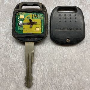 スバル SUBARU 純正 キーレス キー 鍵 2ボタン 2B 緑基盤 GREEN 動作未確認 ボタン良好 プレオ サンバー R2 K51151