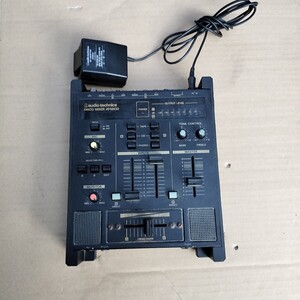 audio techica disco mixer AT-MX 33 　オーディオテクニカ　ディスコ　ミキサー　通電ジャンク　 61212-5