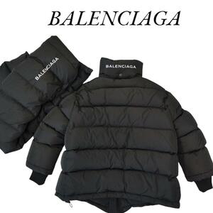 美品　BALENCIAGA バレンシアガ スウィング パファー ダウンジャケット Swing Paffer 445637 コート アウター