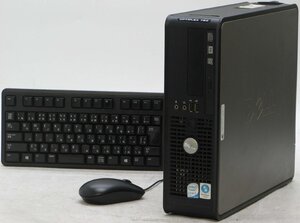 DELL Optiplex 760-E7500SF ■ Core2Duo-E7500/DVDマルチ/希少OS/動作確認済/WindowsVista デスクトップ