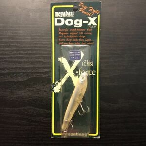 【新品】Megabass/メガバス DOG-X ドッグ-X (S)［CLEAR/クリアー］年号なし ショップオリカラ 検索：CREEK 伊東由樹 ito engineering OLD